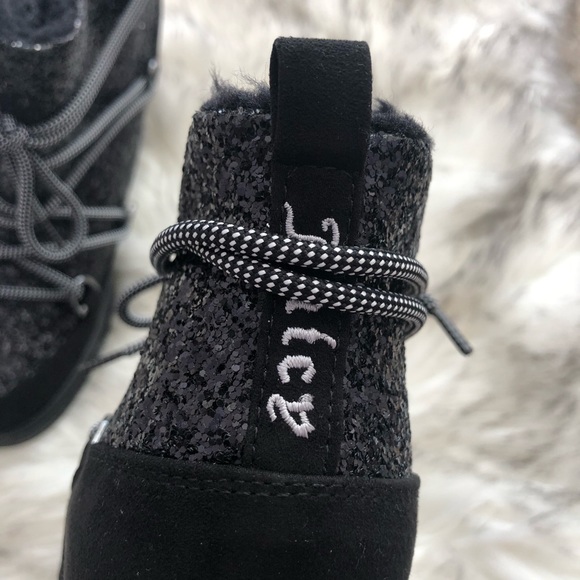 Juicy Couture Lace Up Wedge Sport Ankle Boots - Picture 7 of 14